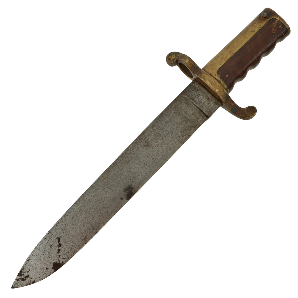 Original U.S. Civil War US Navy M1861 “Dahlgren” Bowie Knife Bayonet By Ames - Dated 1862 Original Items