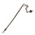 Original Victorian Era Blacksmith-Made Copy of Long Medieval Twisted Mace - 46” Long Original Items