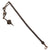 Original Victorian Era Blacksmith-Made Copy of Long Medieval Twisted Mace - 46” Long Original Items
