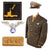 Original U.S. WWII Civil Air Patrol Coastal Patrol Pilot’s Uniform Group with Officer’s Visor & Garrison Caps Original Items