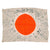 Original Japanese WWII Hand-Painted Hinomaru Yosegaki Good Luck Flag with Numerous Signatures and Well Wishes - 27" x 37 1/2"