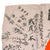 Original Japanese WWII Hand-Painted Hinomaru Yosegaki Good Luck Flag with Numerous Signatures and Well Wishes - 27" x 37 1/2"