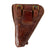 Original Japanese WWII Type 14 Nambu Pistol Leather Holster - Dated 1944 Original Items