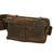 Original WWII Japanese Rifleman Waist Belt Set with Front Ammo Pouch & Type 38 Bayonet with Frog - Relic Condition Original Items