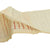 Original Japanese WWII Senninbari 1000 Stitch Belt with Stitched Coin & “Hidden” Construction - 46 ½ x 6” Original Items