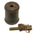 Original Japanese WWII Inert Type 99 Kiska Hand Grenade with Fuse & Pull String - Dated 1942 Original Items
