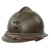 Original French WWI Officer’s Aluminum Parade Lightweight M1915 Adrian Helmet with Braided Chinstrap & Liner - Rare Original Items