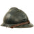 Original Rare French WWI Colonial Infantry & Navy Model 1915 Adrian Steel Helmet with First Pattern Liner & Chinstrap Original Items