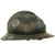 Original Rare French WWI Colonial Infantry & Navy Model 1915 Adrian Steel Helmet with First Pattern Liner & Chinstrap Original Items
