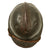 Original French WWII North African 7th Zouave M26 Adrian Helmet - Full Liner & Chinstrap - Extremely Large Size Original Items