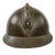 Original French WWII Medical Personnel M26 Adrian Helmet - Full Liner & Chinstrap Original Items