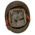 Original French WWII Medical Personnel M26 Adrian Helmet - Full Liner & Chinstrap Original Items