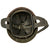 Original French WWII Model 1935 Tanker Armored Vehicle Helmet with R.F. Badge Original Items