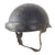 Original French WWII Model 1935 Tanker Armored Vehicle Helmet with Air Force RF Badge Original Items
