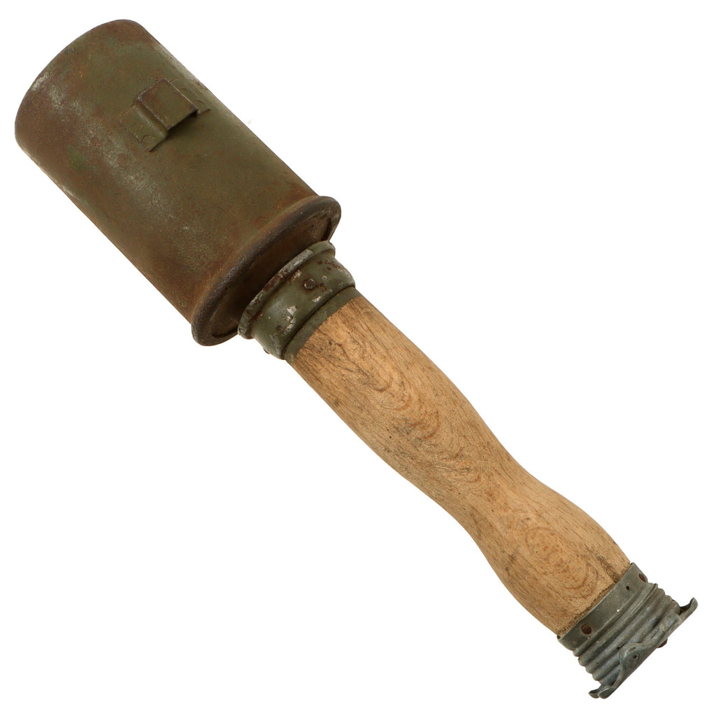 Original Bulgarian WWII Inert Offensive Stick Grenade - Inert Original Items