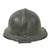 Original French WWI Era Adrian Helmet Wooden Trinket Box with Rough Adrian Inkwell Cover Original Items