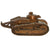 Original French WWI FT-17 Renault Tank Inkwell Made as Renault Merchandising Advertising Piece - Dated 1919 Original Items