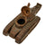 Original French WWI FT-17 Renault Tank Inkwell Made as Renault Merchandising Advertising Piece - Dated 1919 Original Items