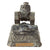 Original French Pre-WWII Renault FT Light Tank Desk Model Display with Armored Helmet Inkwell Cover & 502nd Combat Tank Regiment Regiment Plaque - Missing Inkwell Original Items