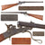 Original U.S. Civil War Excellent Maynard Second Model Percussion Cavalry Carbine in .50 Caliber Dated 1865 with Stock Cartouches - Serial 22740 Original Items