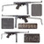 Original Belgian Vigneron M1 Aluminum Receiver Display Submachine Gun with Live Barrel and Magazine - Serial 002990 Original Items