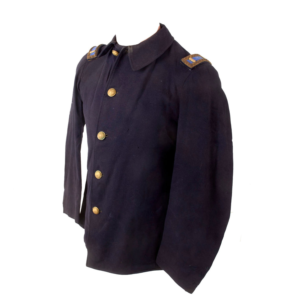 Original U.S. Indian Wars Infantry Officer’s M1883 Sack Coat / Fatigue Blouse with 2nd Lieutenant Shoulder Boards - Rare Original Items