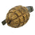 Original U.S. WWII Inert MkII Yellow Early War High Explosive Pineapple Grenade with M10A3 Fuze Original Items