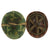 Original U.S. Vietnam War WWII Front Seam M1 Helmet with Original Graffiti On Mitchell Pattern Camouflage Cover “Combat Kelly” and “Night Jump” with Westinghouse Liner Original Items