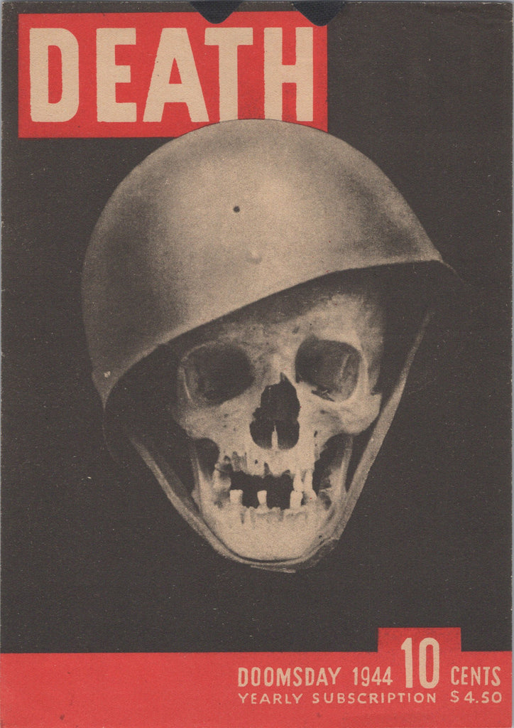 Original German WWII Propaganda Leaflet Lot “Life and Death Magazine”, “Two Important Points” & “You Have a Date with Death” Dropped on American Soldiers - Rare Original Items