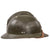 Original French WWII M1926 Adrian Helmet with Chinstrap & French Air Force Badge - Replacement Liner Original Items