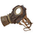 Original Imperial German WWI M1917 Ledermaske Gas Mask with Named Canister & Filter - Dated 1917 Original Items