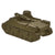 Original U.S. WWII Vehicle Identification Model Set with 105mm Howitzer Motor Carriage, DUKW (Duck) Amphibious Vehicle, and German Panzer II Original Items