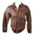 Original U.S. WWII 1st Reconnaissance Squadron or 391st Bomb Squadron Patched A2 Flight Jacket with 8th Air Force Patch Over 391st Bomb Squadron Patch - Period Applied Insignia Original Items