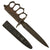 Original U.S. WWI Model 1918 Mark I Trench Knife by L. F. & C. with Matching Steel Scabbard Original Items