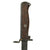 Original Norwegian M1894 Bayonet for Krag–Jørgensen Rifles & Carbines Made Under German Occupation with Waffenamt Stamp Converted to Fit M1 Carbine Post-WWII with Scabbard Original Items
