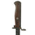 Original Norwegian M1894 Bayonet for Krag–Jørgensen Rifles & Carbines Made Under German Occupation with Waffenamt Stamp Converted to Fit M1 Carbine Post-WWII with Scabbard Original Items
