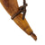 Original U.S. American Revolutionary War Era Rifleman’s Bag Set with Powder Horn and Powder Measure in Bag - Red Felt-Lined Original Items