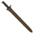Original U.S. WWI & WWII M1905 Springfield 16 inch Rifle Bayonet Marked S.A. with M3 Scabbard - Dated 1918 Original Items