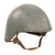 Original U.S. WWII Navy USN MK2 Talker Flak Helmet with Chin Strap Original Items
