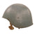 Original U.S. WWII Navy USN MK2 Talker Flak Helmet with Chin Strap Original Items