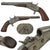 Original U.S. Nickel Plated Remington Model 1867 Navy Rolling Block Pistol with Spur Trigger in .50cal Centerfire Original Items