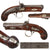 Original U.S. Civil War Era Silver Mounted "Philadelphia Deringer" Style Rifled Pocket Percussion Pistol by R.P. Bruff - circa 1860 Original Items