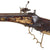 Original Early 19th Century Austrian Chemical Lock Wheellock Rifle by Jos. Reisinges of Wels — Heavy .56 Cal Octagonal Barrel, Bone-Inlaid Stock & Set Trigger Original Items
