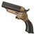 Original U.S. 19th Century Starr 1864 Patent .32 Rimfire 4 Barrel Tip Up Brass Frame Pepperbox Pistol - Matching Serial 2 A Original Items