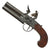 Original British Over and Under Flintlock Double Barrel Tap Action Pistol by John Bass of London - circa 1790 Original Items