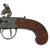 Original British Over and Under Flintlock Double Barrel Tap Action Pistol by John Bass of London - circa 1790 Original Items