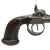 Original Victorian Era Belgian Double Barreled Percussion Pistol with Engraved Frame Serial 2584 - Circa 1840 Original Items