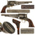 Original U.S. Civil War Named Remington .44cal "Old Model" 1861 Army Percussion Revolver Made in January 1861 with Hollow Loading Lever and Period Holster - Matching Serial 8319