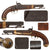 Original U.S. Civil War Era M-1842 Cavalry Percussion Pistol by I.N. Johnson - dated 1854 Original Items