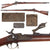 Original U.S. First Year Production Springfield Trapdoor Model 1873 Rifle Made in 1874 with Early 2 Notch Tumbler, Long Wrist, Rear Sight, and Cleaning Rod - Serial 8810 Original Items